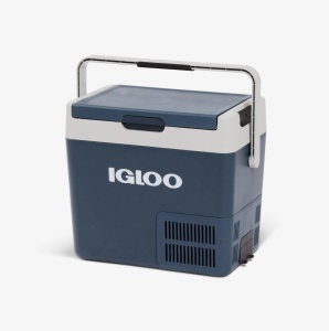 Frigider auto cu compresor, display, alimentare la 12/24V DC si 100-240V AC, capacitate aprox. 20 litri - Img 3