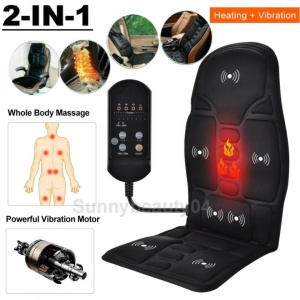 Husa Incalzire Scaun Universala Auto sau de Birou 5 Moduri de Masaj 3 Nivele de Intensitate 3 Viteze variabile Functie Independeta de caldura - Img 6