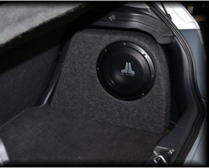 INCINTA INCHISA SUBWOOFER DEDICAT HONDA CIVIC, 250 MM, 15L