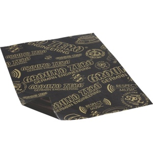 Insonorizant Auto Ground Zero GZDM 3750-AB Gold, Foaie 750 x 500 mm, grosime 2,2 mm
