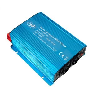 Invertor de tensiune PNI SP1000W cu sinusoida pura, alimentare 12V sinus pur