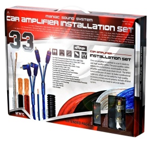 Kit De Cabluri Subwoofer Pentru Instalare Amplificator Auto MANIAC SOUND SYSTEM Hi-Fi33