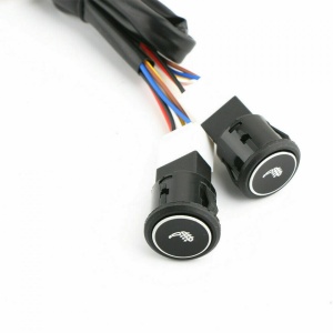 Kit Incalzire In Scaune Auto Universal Carbon Buton Rotund Push Slim 3 Trepte RGB Montaj Profesional In Toata Tara!