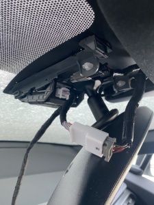 Senzori de parcare fata si spate cu integrare OEM pe display-ul original al masinii pentru TOYOTA CHR RAV 4 IZOA COROLLA AURIS HYBRID