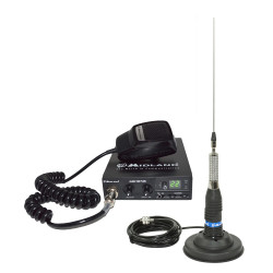 Kit Statie radio CB Midland Alan 100 + Antena Midland ML145 cu magnet 120/pl