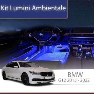 Lumini ambientale BMW Seria 7 G12 2013 - 2022 dedicat det complet control telefon sau sistemul original AMB-BM-G12