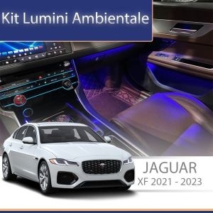 Lumini Ambientale Jaguar XF 2021-2023 set complet control telefon sau sistem original AMB-JG-XF-2021