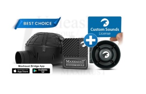 Maxhaust Kit De Evacuare electronica Active Sound Booster cu doua generatoare sunet - Set complet universal MADE IN GERMANIA