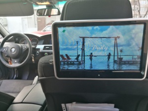 MONITOR AUTO TETIERA ECRAN CAPACITIV 10.1'' TOUCHSCREEN SD USB MIRROR LINK AIRPLAY AV OUT COD 106B - Img 8