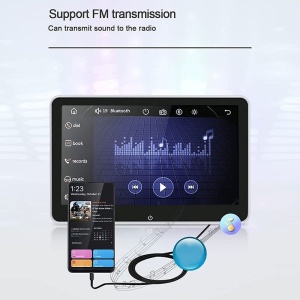 MONITOR AUTO TETIERA ECRAN IPS 8'' TOUCHSCREEN SD USB MIRROR LINK AV OUT COD EDT-Travelmate8 