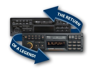 Mp3 Player auto 1Din Radio Epoca Retro Vintage cu Bluetooth Blaupunkt Frankfurt RCM 82 DAB