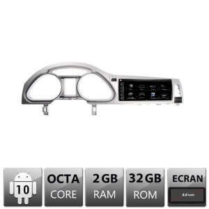 NAVIGATIE ANDROID 10 DEDICATA AUDI Q7 2005-2009 MMI 2G ECRAN CAPACITIV 8,8" TOUCHSCREEN INTERNET OCTACORE 2GB RAM 32GB ROM DVR CARKIT BLUETOOTH MIRROR LINK MODEL EDOTEC EDT-Q7-2G-QUAD - Img 1