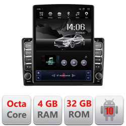 NAVIGAȚIE ANDROID 10 DEDICATA KIA SORENTO 2013-2015 ECRAN CAPACITIV TIP TESLA 9,7" PROCESOR OCTACORE 4GB RAM 32GB MEMORIE INTERNA DVR CARKIT BLUETOOTH MIRROR LINK MODEL TESLA KIT-sorento12+EDT-E709
