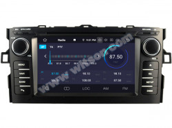 NAVIGATIE ANDROID 9.0 DEDICATA TOYOTA AURIS 2007-2012 WITSON W2-RVF5730 ECRAN IPS INTERNET 4G WIFI OCTA-CORE 4G RAM 64GB CARKIT MIRROR LINK GPS WAZE