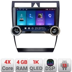 Navigatie Audi A6 Kit-102 Edotec 4+64 10.5 inch Incell 1K android Wifi 5Ghz gps internet KIT-102+EDT-E211-RK
