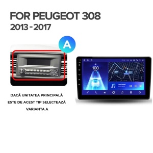 Navigatie Auto MOSS M2 Peugeot 308 2013-2017 4+64GB 9" IPS Octa-core 1.6Ghz, Android 4G Bluetooth 5.1 DSP - Img 7