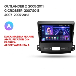 Navigatie Auto MOSS M2 Peugeot 4007 2007-2012 4+64GB 9" IPS Octa-core 1.6Ghz, Android 4G Bluetooth 5.1 DSP - Img 5