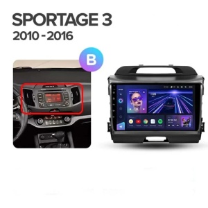 Navigatie Auto Teyes CC3 2K Kia Sportage 3 2010-2016 4+64GB 9.5" QLED Octa-core 2Ghz, Android 4G Bluetooth 5.1 DSP - Img 8