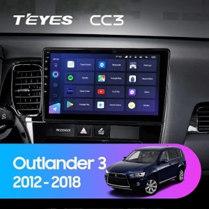NAVIGATIE AUTO TEYES CC3 2K MITSUBISHI OUTLANDER 3 2018-2021 4+32GB 10.36" QLED OCTA-CORE 2GHZ ANDROID 4G BLUETOOTH 5.1 DSP - Img 2
