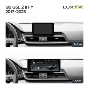 NAVIGATIE AUTO TEYES LUX ONE AUDI Q5 80A 2018-2023 6+128GB 12.3" IPS OCTA-CORE 2.0 GHZ ANDROID 4G DSP BLUETOOTH 5.1 - Img 3
