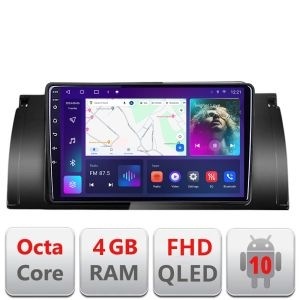 Navigatie BMW E39, Bmw Seria 7 E38 si Bmw X5 E53 B-082 Android Ecran QLED octa core 4+64 carplay android auto KIT-082+EDT-E309V3