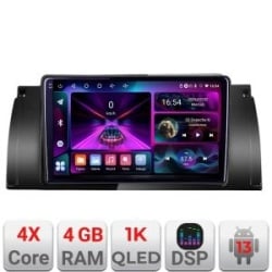 Navigatie BMW E39 si E53 A-082 4+64 InCell Display 1K Android Waze USB Navigatie Internet Youtube Radio KIT-082+EDT-E209-RK