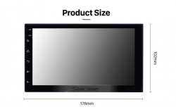 NAVIGATIE CARPAD 2DIN UNIVERSALA ANDROID 8.1 EDOTEC EDT-E200 ECRAN 7'' CAPACITIV USB INTERNET 3G DVR WAZE GPS