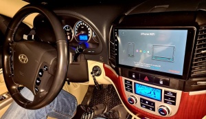 NAVIGATIE CARPAD ANDROID 10 DEDICATA HYUNDAI SANTA FE 2006-2012 OCTACORE 4GB RAM 64 GB ROM SIM 4G DVR CARKIT BLUETOOTH MIRROR LINK GPS WAZE MODEL WITSON DHS2871 - Img 17