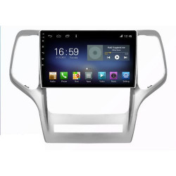NAVIGATIE CARPAD ANDROID 10 DEDICATA JEEP GRAND CHEROKEE 2010-2012 ECRAN CAPACITIV OCTACORE 4GB RAM 64 GB ROM DVR CARKIT BLUETOOTH MIRROR LINK MODEL LENOVO KIT-grche+EDT-E609