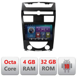NAVIGAȚIE CARPAD ANDROID 10 DEDICATĂ SSANGYONG REXTON 2006-2013 ECRAN 9" CAPACITIV INTERNET 3G WIFI PROCESOR OCTA-CORE 4G RAM 32GB 1,6 GHZ DVR CARKIT BLUETOOTH MIRROR LINK MODEL KIT-rexton07+EDT-E410