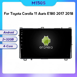 NAVIGATIE CARPAD ANDROID DEDICATA TOYOTA COROLLA 11 AURIS E180 2016-2019 ECRAN IPS 9" CAPACITIV INTERNET WIFI PROCESOR QUAD CORE 2GB RAM 32GB MEMORIE INTERNA SUNET DSP DVR CARKIT BLUETOOTH MIRRORLINK GPS WAZE MODEL KIT-AURIS+EDT-M150
