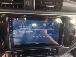NAVIGATIE CARPAD ANDROID 11 DEDICATA TOYOTA COROLLA 11 AURIS E180 2016-2019 ECRAN IPS 9" CAPACITIV INTERNET WIFI PROCESOR QUAD CORE 2GB RAM 32GB MEMORIE INTERNA SUNET DSP DVR CARKIT BLUETOOTH MIRRORLINK GPS WAZE MODEL KIT-AURIS+EDT-M150