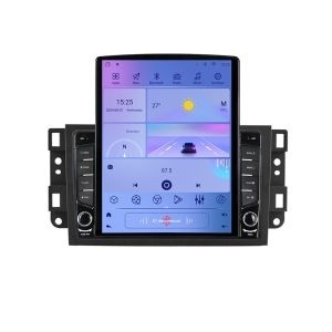 Navigatie Chevrolet Captiva G-020 ecran tip TESLA 9.7" cu Android Radio Bluetooth Internet GPS WIFI 4+32GB DSP 4G Octa KIT-020+EDT-E709 - Img 2