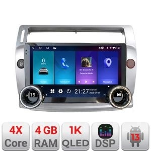 Navigatie Citroen C4 Kit-088 Edotec 4+64 10.5 inch Incell 1K android Wifi 5Ghz gps internet KIT-088+EDT-E211-RK