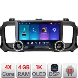 Navigatie Citroen Jumpy Toyota ace Peugeot Traveller Kit-jumpy16 Edotec 4+64 10.5 inch Incell 1K android Wifi 5Ghz gps internet kit-jumpy16+EDT-E211-RK - Img 2