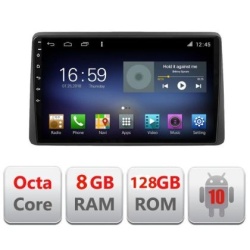 Navigatie DACIA DUSTER dupa 2019 F-199 Octa Core cu Android Radio Bluetooth Internet GPS WIFI DSP 8+128GB 4G KIT-199+EDT-E610