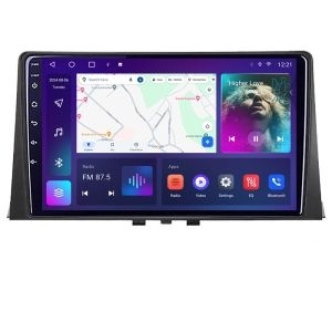 Navigatie Dedicata Citroen Berlingo Opel Combo Peugeot Partner/Rifter Toyota Proace City Fiat Doblo MK3 2018-2026 Android Ecran QLED octa core 4+64GB carplay android auto kit-berlingo18+EDT-E310V3