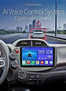 Navigatie Dedicata Honda Jazz Fit 2 2007-2014 Android Ecran Qled 2K Octa Core 4+32GB Kit-fit-08+EDT-E409-2K