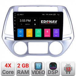 Navigatie dedicata Hyundai I20 2011-2014 manual si automat Android radio gps internet 2+32 Kit-i20-2012+EDT-E209V2