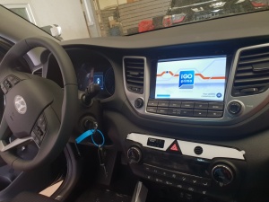 NAVIGATIE DEDICATA HYUNDAI TUCSON 2015-2018 MODEL CARVISION DVD USB SD PLAYER GPS CARKIT PRELUARE AGENDA TELEFONICA - Img 9