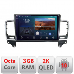 Navigatie dedicata Mercedes ML W166 NTG4.5 B-W166 Android Ecran 2K QLED octa core 3+32 carplay android auto KIT-w166+EDT-E309V3-2K