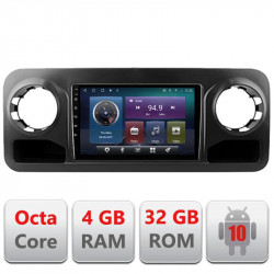 Navigatie dedicata Mercedes Sprinter 2018- Android radio gps internet Octa core 4+32GB Kit-sprinter+EDT-E410