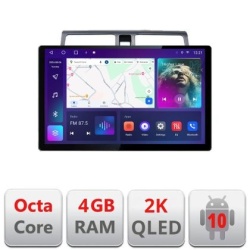 Navigatie dedicata Suzuki Swift 2003-2010 N-SWIFT Edonav ecran 13" 2K 4+32 Android Waze USB Navigatie 4G 360 Toslink Youtube R KIT-SWIFT+EDT-E413-2K+KIT-10-9