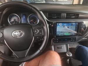 Navigatie dedicata Toyota Auris Corolla 2017-2018 A-auris-2017 Ecran Qled, 4+64GB, Octacore, SIM 4G, USB, Bluetooth, Wifi, Carplay Wireless, Model Edonav KIT-auris-2017+EDT-E309V3