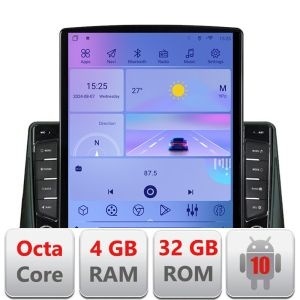 Navigatie Ford Focus 4 Kuga 2018-2023 ecran tip TESLA 9.7" cu Android Radio Bluetooth Internet GPS WIFI 4+32GB DSP 4G Octa C KIT-focus4+EDT-E709