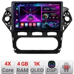 Navigatie Ford Mondeo 2010-2014 A-MONDEO-CLIMA 4+64 InCell Display 1K Android Waze USB Navigatie Internet Youtube Radio KIT-MONDEO-CLIMA+EDT-E210-RK