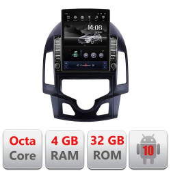 Navigatie HHyundai I30 2009-2012 clima automata G-i30automatic ecran tip TESLA 9.7" cu Android Radio Bluetooth Internet