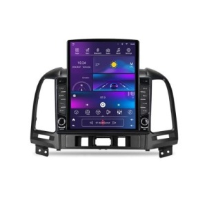 Navigatie HHyundai Santa Fe 2007-2012 K-008 ecran tip TESLA 9.7" cu Android Radio Bluetooth Internet GPS WIFI 2+32 DSP KIT-008+EDT-E708 - Img 2