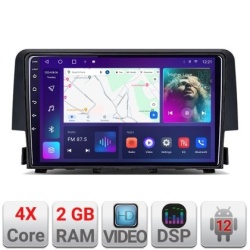 Navigatie Honda Civic 2016-2020 2+32 GB Android Waze USB Navigatie Internet Youtube Radio