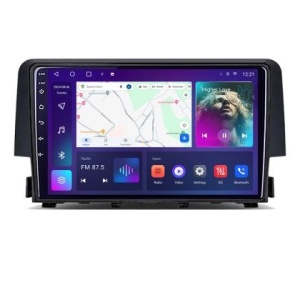 Navigatie Honda Civic 2016-2020 Android Ecran QLED octa core 4+64 carplay android auto KIT-669+EDT-E309V3 - Img 2